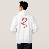 Red Dragon Hoodie (Achterkant volledig)