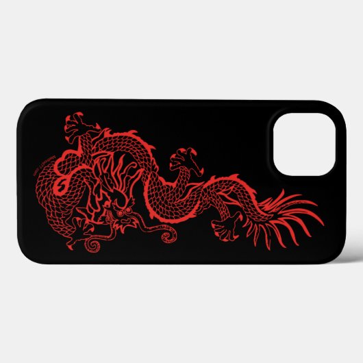 Red Dragon iPhone 6 Hoesje (Achterkant (horizontaal))