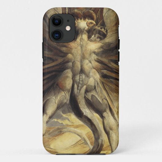 Red Dragon iPhone hoesje (Achterkant)