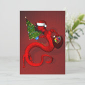 Red Dragon Kaart (Staand voorkant)