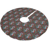 Red Dragon Kerstkrans Kerstboom Rok (Gekanteld)