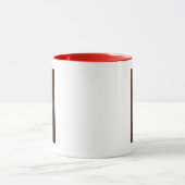 Red Dragon Kerstkrans Mok (Midden)