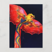 Red Dragon Kite Briefkaart (Voorkant)