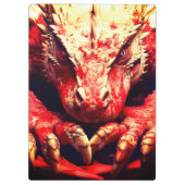Red Dragon Klembord (Achterkant)