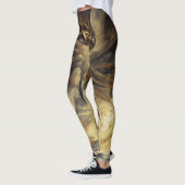 "Red Dragon" kunst leggings (Links)