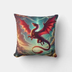 Red Dragon Kussen