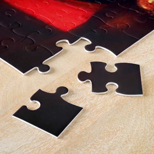 Red Dragon Legpuzzel (Zijkant)