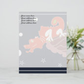 Red Dragon Letterhead Gepersonaliseerd Briefhoofd (Staand voorkant)