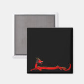 Red Dragon Magneet (Voorkant / Achterkant)