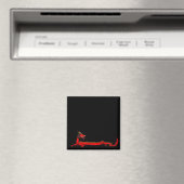 Red Dragon Magneet (Insitu (Vaatwasser))