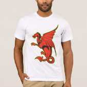 Red Dragon Mannen T-Shirt (Voorkant)
