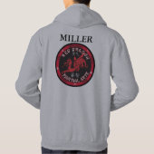 Red Dragon Martial Arts Hoodie (Achterkant)