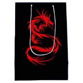 Red Dragon Medium Cadeauzakje (Achterkant)