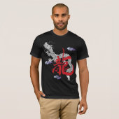 Red Dragon Men's T Shirts (Voorkant volledig)