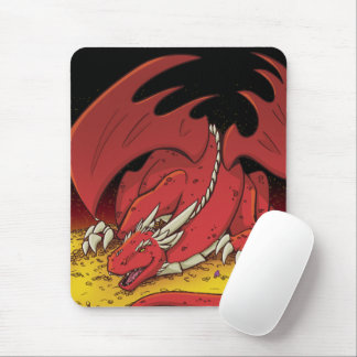 Red Dragon Mousepad Muismat
