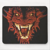 Red Dragon Mousepad Muismat (Voorkant)