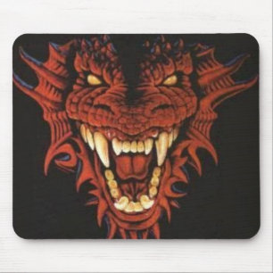 Red Dragon Mousepad Muismat