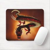 Red dragon mousepad muismat (Met muis)