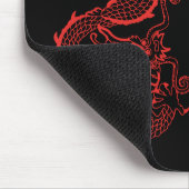 Red Dragon Mousepad Muismat (Hoek)