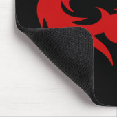 Red Dragon mousepad Muismat (Hoek)