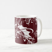 Red Dragon Mythical Creature Cool Fantasy Design Koffiemok (Voorkant rechts)
