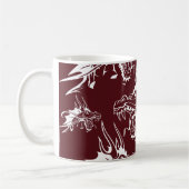 Red Dragon Mythical Creature Cool Fantasy Design Koffiemok (Links)