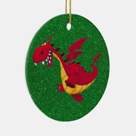 red dragon ornament (Rechts)