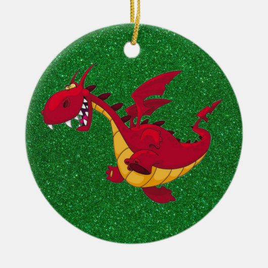 red dragon ornament (Voorkant)
