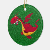 red dragon ornament (Links)