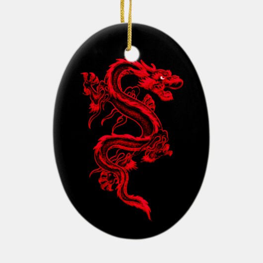Red dragon Ornament (Achterkant)