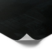 Red Dragon Over Gothic Castle Poster (Hoek)