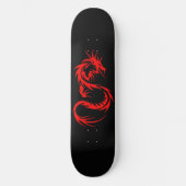 Red Dragon Persoonlijk Skateboard (Voorkant)