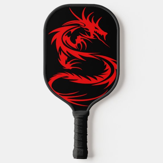Red Dragon Pickleball Paddle (Achterkant)