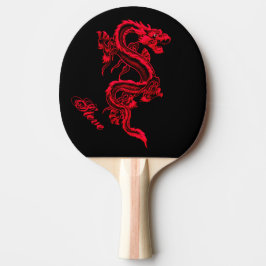 Red Dragon Ping Pong Paddle Tafeltennisbatje