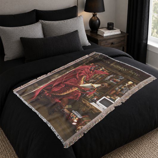 Red Dragon Podcast Fantasie Deken