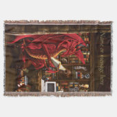 Red Dragon Podcast Fantasie Deken (Voorkant)