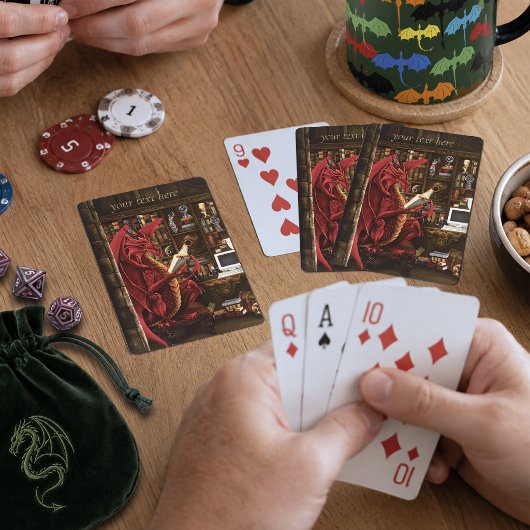 Red Dragon Podcast Fantasie Pokerkaarten