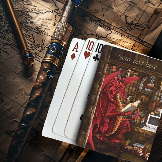 Red Dragon Podcast Fantasie Pokerkaarten