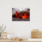 Red Dragon Poster (Keuken)