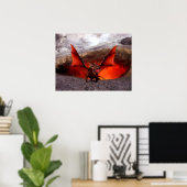 Red Dragon Poster (Thuiskantoor)