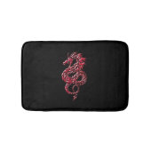 Red Dragon Rising Bath Mat (Voorkant)