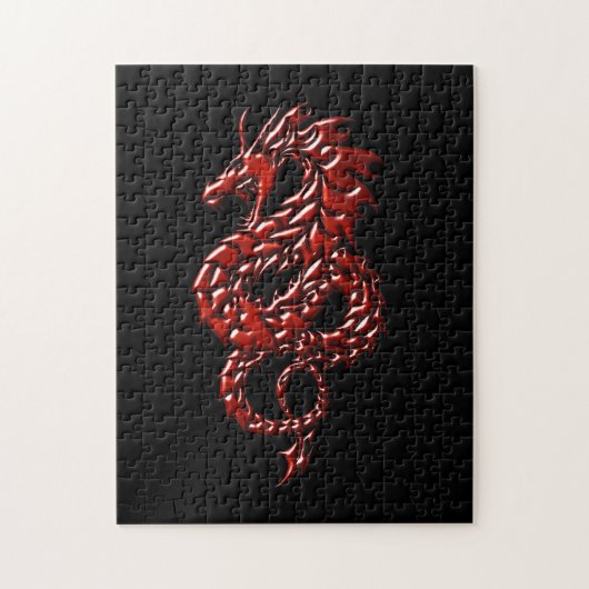 Red Dragon Rising Legpuzzel (Verticaal)