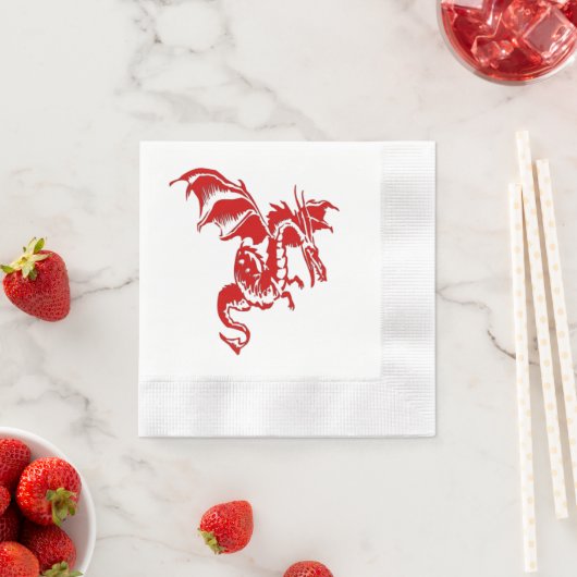 Red Dragon Servetten (Insitu)