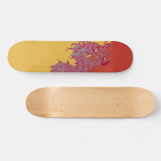Red Dragon Skateboard (Horizontaal)