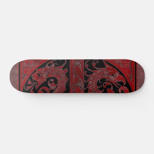 Red Dragon Skateboard (Horizontaal)