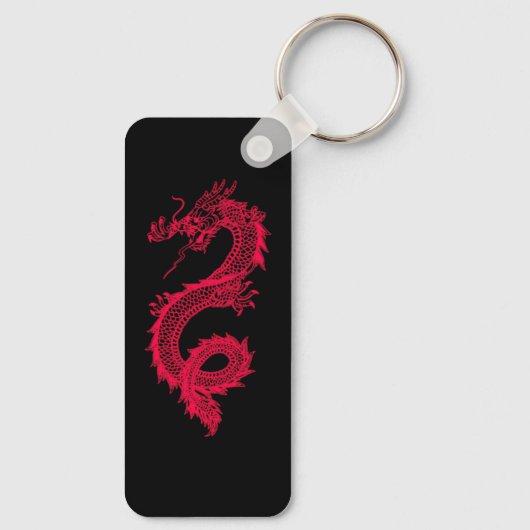 Red Dragon Sleutelhanger (Achterkant)
