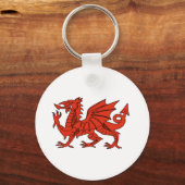 Red Dragon Sleutelhanger (Voorkant)