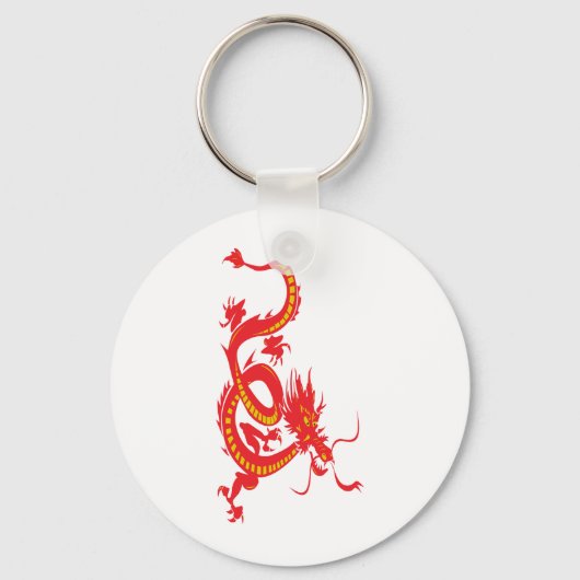 Red Dragon Sleutelhanger (Voorkant)