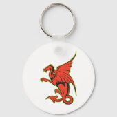 Red Dragon Sleutelhanger (Achterkant)
