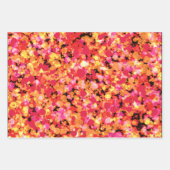 Red Dragon Splattered Paint Inpakpapier Vel (Voorkant)